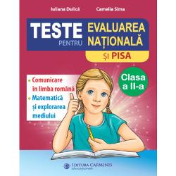 Lucrarea Teste pentru Evaluarea Na&355;ional&259; &537;i PISA clasa a II-a este un auxiliar ce con&355;ine teste variate inspirate din realitatea apropiat&259; a elevilor pentru disciplinele Comunicare &icirc;n limba rom&acirc;n&259; &351;i Matematic&259; &537;i explorarea mediuluiEle au ca modele testele aplicate de Ministerul Educa&539;iei &537;i Cercet&259;rii sunt &icirc;n strict&259; concordan&539;&259; cu programele &537;colare &icirc;n vigoare &537;i au un 
