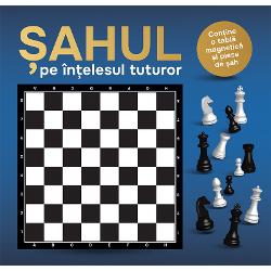 Primii pa&537;i &icirc;n lumea &537;ahului devin mai simpli &537;i mai pl&259;cu&539;i cu aceast&259; carte conceput&259; special pentru &icirc;ncep&259;tori Explica&539;iile clare &537;i accesibile &icirc;i ajut&259; pe cititori s&259; &icirc;n&539;eleag&259; pas cu pas mut&259;rile de baz&259; tacticile esen&539;iale strategiile de atac &537;i tehnicile de ap&259;rare &Icirc;n plus setul ofer&259; tot ce este necesar pentru exersare imediat&259; cartea piesele de 
