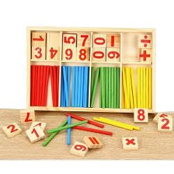 Joc operatii matematice&nbsp; CNX betisoare si cifre - Intelligence stick 72 bucset sx1 B1039