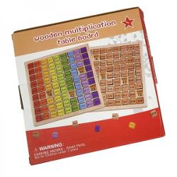 Joc educativ tabla inmultirii lemn&nbsp; CNX Wooden Multiplication Table Board bx1 J903