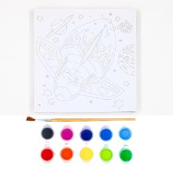 Panza pentru pictura 155x155cm&nbsp; COLORARTE motive spatiale MY18 culoripensula bx100 P4547