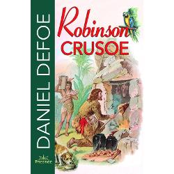 Daniel Defoe 1660&ndash;1731A fost un jurnalist pamfletar si scriitor englez Este celebru prin romanul&nbsp;Robinson Crusoe&nbsp;1719 o poveste despre un om naufragiat care a ramas singur pe o insulaImpreuna cu Samuel Richardson Defoe este considerat fondatorul romanului englezA inceput sa scrie literatura dupa ce a exercitat si alte profesiuni mai intai ca om de afaceri si apoi ca ziarist Din cauza nonconformismului religios Defoe nu a avut 