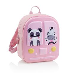 Mini rucsac 30 cm Bus Stop roz Miquelrius MR19392