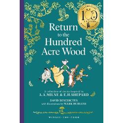 &lsquo;Hallo everyone I&rsquo;m backStunning 100th anniversary hardback edition of the official sequel story collection by David Benedictus inspired by Milne&rsquo;s classic stories about everyone&rsquo;s favourite bearThe Rumours are true &ndash; Christopher Robin is back in the Hundred Acre Wood This authorised sequel to AAMilne&rsquo;s original stories allows readers to spend a few more treasured hours with the Best Bear in All the World as he goes in search of 