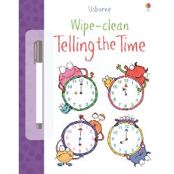     A fun way for children to master the art of telling the time allowing them to complete the activities over and over again using the special wipe-clean pen    With the help of a hoard of friendly monsters the basics of telling the time are explained clearly and simply with fun activities to consolidate learning including helping to schedule a ‘Monster day’and delivering the monster 