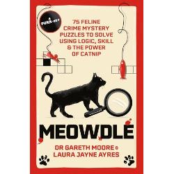 Sharpen your claws and use the power of deduction to solve 75 feline feloniesFrom Dr Gareth Moore and Laura Jayne Ayres Britains leading puzzle-writing duo&nbsp;comes&nbsp;Meowdle&nbsp;- a collection of 75 original cat-themed logic puzzles that promises to purr-plex and entertain amateur sleuths of all ages This book is packed with a variety of engaging brainteasers each 