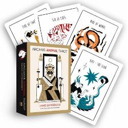 Each card in this highly stylized and contemporary animal-themed 78-card tarot deck is a character bursting with personality featuring dragons breathing fire in wands in orange red cats knocking over the cups yellow birds soaring through the swords dogs rolling in fields of green pentacles and a multicolored menagerie as the major arcanaThese curious creatures are packed with personality like the animals in movies like&nbsp;Zootopia&nbsp;or 