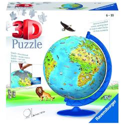 Construieste structuri 3D deosebite cu puzzle-urile 3D de la Ravensburger Descopera modul tridimensional de asamblare a puzzle-urilor piesele sunt realizate dintr-un plastic rigid care permite mentinerea constructiei fara a folosi lipici Obiectele asamblate nu se desfac in straturi iar piesele se fixeaza ferm intre ele Pe partea interioara a fiecarui puzzle este imprimat un numar astfel incat modelul se construieste urmand ordinea elementelor Materialul folosit la producerea pieselor este 