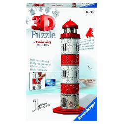 Creeaza constructii 3D deosebite cu puzzle-urile 3D de la Ravensburger Descopera modul tridimensional de asamblare a puzzle-urilor realizate dintr-un material plastic rigid care permite mentinerea constructiei fara utilizarea adezivului Obiectele asamblate nu se desfac iar piesele se fixeaza ferm intre ele Pe partea interioara a fiecarei piese este imprimat un numar datorita caruia asamblam sfera in ordinea elementelor Materialul folosit pentru producerea pieselor este usor de curatat  