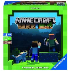 Jocul Minecraft este o aventura plina de distractie si emotii inspirata de popularul joc video o noua dimensiune adusa din lumea digitala direct pe plansa Jucatorii exploreaza o lume in continua schimbare si castiga puncte de experienta pentru a obtine victoria Ei colecteaza blocuri necesare pentru construirea structurilor si cauta cladiri care se potrivesc strategiei lor Doar cei care isi planifica miscarile cu inteligenta vor avea sansa sa castige In timpul explorarii participantii pot 