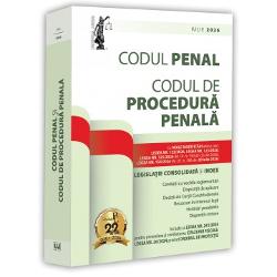 CODUL PENAL SI CODUL DE PROCEDURA PENALA&nbsp;IULIE 2026LEGISLATIE CONSOLIDATA SI INDEXCu&nbsp;NOILE MODIFICARI&nbsp;aduse prinLEGEA NR&nbsp;1222026&nbsp;LEGEA NR&nbsp;1232026&nbsp;LEGEA NR&nbsp;1252026M Of nr 550 din 3 iulie 2026;p 