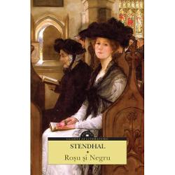 Ro&537;u &537;i negru 1830 de Stendhal este o capodoper&259; a realismului psihologic &537;i o satir&259; acid&259; la adresa societ&259;&539;ii duplicitare din perioada Restaura&539;iei franceze Romanul urm&259;re&537;te ascensiunea &537;i pr&259;bu&537;irea lui Julien Sorel un t&acirc;n&259;r ambi&539;ios inteligent &537;i orgolios dintr-o provincie francez&259; Fiul unui t&259;ietor de lemne Julien &icirc;&537;i dore&537;te cu disperare s&259;-&537;i 