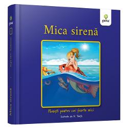 Dintre toate pove&537;tile pentru copii mici basmul&nbsp;Mica Siren&259;&nbsp;de&nbsp;Hans Christian Andersen&nbsp;se afl&259; printre cele mai &icirc;ndr&259;gite Acum &icirc;ntr-o variant&259; adaptat&259; complet cartonat&259; ideal&259; pentru cei mai mici cititori&nbsp;Formatul mic&nbsp;este perfect pentru m&acirc;nu&539;ele copiilor Ilustra&539;iile simpatice &icirc;l vor purta pe micu&539; pe culmile 