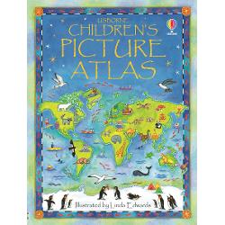 A beautifully illustrated picture atlas that takes children on a magical journey around the world Each map is crammed with fascinating details to pore over and talk about and thematic pages describe people and places around the world Includes a Trip Around the World quiz and an index of place names