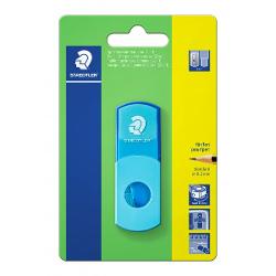 Ascutitoare cu guma blister albastru Staedtler st-511-se-f30bk