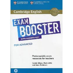 Cambridge English Exam Boosters contain essential exam task practice for class or home study for use alongside a coursebook or intensively before the exam Focus on essential exam practice with the First Exam Booster for Advanced Maximise learners potential with dedicated exam task practice for class or home study 55 exam tasks practise each part of the exam three times while Exam facts provide practical information about each task