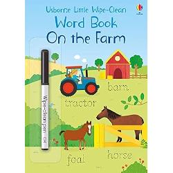Help young children improve their language and writing skills with this fun activity book all about a farm There are lots of easy words to practise reading and writing including farm animals machines fruit and vegetables and farm noises With durable wipe-clean pages for endless practice and links to websites with advice and more activities