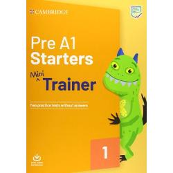 This Mini Trainer provides gentle focused exam preparation for Pre A1 Starters helping to build confidence in young learners Inside are two full-colour practice tests together with answers online for teachers to access Training and Exam Practice in the first test provide complete guidance on how to tackle the exam and includes friendly online character animations to familiarise children and parents with each part of the test The second test provides a complete run-through for assessing 