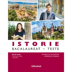 ISTORIE Bacalaureat &ndash; Teste vine &icirc;n ajutorul elevilor de clasa a XII-a care se preg&259;tesc pentru sus&539;inerea examenului de Bacalaureat dar poate fi utilizat&259; &537;i de c&259;tre profesori pentru evaluarea la clas&259;Cartea con&539;ine&9679; o sec&539;iune de sinteze structurat&259; &icirc;n 9 teme care concentreaz&259; &icirc;ntreaga materie predat&259; la clas&259; Fiecare tem&259; este urmat&259; de un test recapitulativ care 