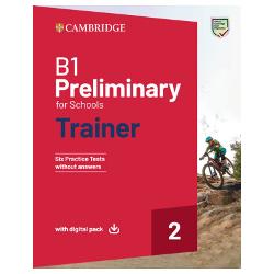 B1 Preliminary for Schools Trainer 2 contains six full practice tests plus easy-to-follow expert guidance and tips designed to guarantee exam successThe without answers edition is ideal for class use providing an excellent opportunity for teachers and students to familiarise themselves with the B1 Preliminary for Schools examination format The first two tests include step-by-step advice on how to tackle each paper