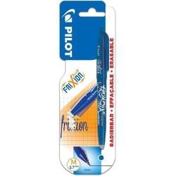 Roller Pilot Albastru - Frixion 07&nbsp;Vrei un caiet de teme impecabil Foloseste rollerul Frixion BallRollerul-ul Frixion Ball functioneaza cu cerneala speciala termosensibila ce dispare prin frecarea cu capatul celalalt al roller-uluiSe poate sterge si rescrie in mod repetat fara a lasa urmeNu utiliza acest produs pe documente legale La temperaturi mai mari de  60&deg;C cerneala dispare