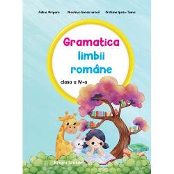 Gramatica limbii romane clasa a IV-a constituie un suport didactic atat pentru elevi cat si pentru cadrele didactice Elevii vor invata cum sa intuiasca si sa identifice partile de vorbire in diferite contexte cum sa identifice felul forma precum si scrierea corecta a partilor de vorbireCartea contine o varietate de exercitii structurate conform programei scolare in vigoare necesare pentru insusirea consolidarea si aprofundarea cunostintelor de gramatica
