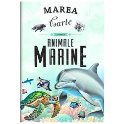 Cartea &bdquo;Marea carte despre animale marine&rdquo; de Manuela Roman este o enciclopedie ilustrat&259; pentru copii &icirc;n care este prezentat&259; biodiversitatea fascinant&259; at&acirc;t a oceanelor c&acirc;t &537;i a m&259;rilor&nbsp;