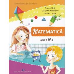 Manual de matematica pentru clasa a IV-aAcest manual este aprobat prin Ordinul Ministrului Educatiei nr 5348 06102021 si este realizat in conformitate cu Programa scolara aprobata prin Ordinul Ministrului Educatiei si Cercetarii