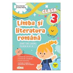 Avizat MEN prin Ordinul nr 3022 din 08012018Auxiliarul abordeaz&259; toate con&539;inuturile din programa pentru clasa a III-a incluz&acirc;nd &537;i no&539;iuni teoretice &537;i exerci&539;ii aplicative legate de textul nonli&shy;terar flutura&537;ul informativ invita&539;ia mail-ul afi&537;ul cartea &537;i revista claseiDe asemenea sunt prezentate &537;i modele de organizatori grafici care &icirc;l ajut&259; pe copil s&259; extrag&259; mai 