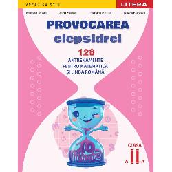 Provocarea clepsidrei este un concept original de antrenamente pentru matematic&259; &537;i limba rom&acirc;n&259; pe care trebuie s&259; le rezolvi &icirc;n 10 minute Fiecare antrenament este structurat &icirc;n trei pa&537;i Pasul 1 &ndash; &Icirc;nc&259;lzire Pasul 2 &ndash; Rezolvare rapid&259; &537;i Pasul 3 &ndash; Provocare Auxiliarul didactic propus este realizat conform programei &537;colare vei avea a&537;adar ocazia de a exersa &537;i de a dezvolta 