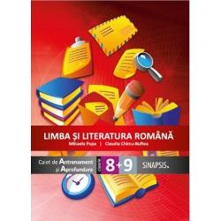 Limba si literatura romana - caiet de antrenament si aprofundare pentru clasa a VIII-a Caietele de Antrenament &537;i Aprofundare sunt materialele cele mai potrivite pentrudezvoltarea spiritului de observa&539;ie a unei gândiri deschise &537;i creative;aprofundare la clas&259; al&259;turi de manual;antrenament &537;i teme pentru acas&259;;activit&259;&539;i suplimentare în vacan&539;&259;;preg&259;tire pentru anii de 