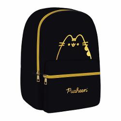 Exploreaza rucsacul mini Majewski BP75 din colectia Pusheen un accesoriu perfect pentru a adauga un plus de stil si functionalitate tinutelor tale de zi cu zi Cu un design elegant in nuante de negru cu auriu acest rucsac este ideal pentru pasionatii de moda care apreciaza detaliile rafinateFunctionalitate Dispune de 1 compartiment principal spatios un buzunar frontal si un buzunar interior cu fermoar pentru organizare optimaConfort si siguranta Curele de umar reglabile 