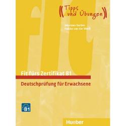 Fit f&uuml;rs Zertifikat B1 Deutschpr&uuml;fung f&uuml;r Erwachsene  Lehrbuch mit Audios onlineDer Trainingsband macht mit den Inhalten und dem Format der neuen Pr&uuml;fung Zertifikat B1 vertraut erkl&auml;rt worauf es in der Pr&uuml;fung ankommt und gibt authentisches &Uuml;bungsmaterial an die HandDie Lernenden werden Schritt f&uuml;r Schritt in allen Fertigkeiten auf die Pr&uuml;fungsaufgaben vorbereitet- Training der Pr&uuml;fungsmodule Lesen H&ouml;ren 