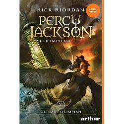 Percy Jackson &537;i Olimpienii 5 Ultimul OlimpianUn an &icirc;ntreg semizeii s-au preg&259;tit pentru marea confruntare cu titanii &351;tiind c&259; lupta va fi &icirc;ncr&acirc;ncenat&259; Armata lui Cronos e mai puternic&259; dec&acirc;t a fost vreodat&259; &351;i cu fiecare recrut care i se al&259;tur&259; devine din ce &icirc;n ce mai necru&355;&259;toare&Icirc;n timp ce zeii &icirc;ncearc&259; s&259;-l &icirc;nfr&acirc;ng&259; pe monstrul Tifon 