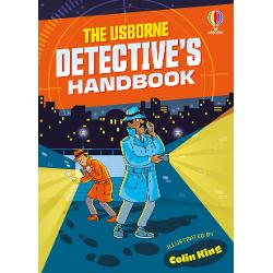 Its back Usbornes much-loved handbook that teaches YOU how to be a detective Follow Detectives Diss and Datt and their team as they investigate all sorts of nefarious criminals and wrong-doersA mix of step-by-step instructions and comic strips explains all the tricks detectives use to find clues at a crime scene uncover evidence follow a trail interview suspects and witnesses see through disguises and lies Each example also features a story to show how the detectives use 
