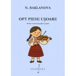 Volumul de fa&355;&259; reune&537;te opt miniaturi expresive &537;i accesibile compuse&nbsp;special pentru &icirc;ncep&259;tori cu scopul de a introduce violonistul aflat la &icirc;nceput de&nbsp;drum &icirc;n universul expresivit&259;&355;ii &537;i al muzicii de camer&259; Fiecare pies&259; &mdash; de la liricul&nbsp;C&acirc;ntec de leag&259;n&nbsp;p&acirc;n&259; la&nbsp;Concertino plin de energie&nbsp;&mdash; este scris&259; integral &icirc;n pozi&355;ia I 