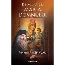 DE M&Acirc;N&258; CU MAICA DOMNULUI - P&258;RINTELE PIMEN VLAD&nbsp;CE TAINE ASCUNDE VIA&538;A CELEI PRIN CARE A VENIT M&Acirc;NTUIREA LUMII&nbsp;Sub ocrotirea Maicii Domnului c&259;reia i-a &icirc;nchinat &icirc;ntreaga sa via&539;&259; &537;i osteneal&259; P&259;rintele Pimen Vlad aduce &icirc;naintea noastr&259; via&539;a Preacuratei &mdash; de la na&537;terea Ei minunat&259; la durerea sf&acirc;&537;ietoare de la Cruce &537;i 