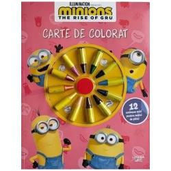 Joaca-te cu cele 12 minicreioane colorate si insufleteste cat mai multe desene in alb si negru&nbsp;