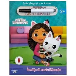 SCRIE STERGE SI SCRIE DIN NOU FOLOSIND CARIOCA SPECIALAAceasta carte cu pagini care se pot sterge este conceputa pentru a-i ajuta pe cei mici sa isi dezvolte abilitatile esentiale de scriere si ii ghideaza pas cu pas in recunoasterea si descifrarea literelor alfabetului
