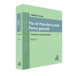 Cu o structur&259; elaborat&259; schematic&259; &537;i cursiv&259; Fi&537;ele de Procedur&259; penal&259; Partea general&259; con&539;in comentarii u&537;or de asimilat ale institu&539;iilor de Procedur&259; penal&259; Partea general&259; construite &icirc;ntr-o manier&259; logic&259; organizat&259; &537;i totodat&259; aplicativ&259; Fiecare institu&539;ie prezentat&259; este tratat&259; dintr-o dubl&259; perspectiv&259; teoretic&259; &537;i practic&259; 