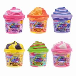 Slime Slimy GOAT 100G este o jucarie senzoriala atractiva creata pentru copii care iubesc texturile moi elastice si usor de modelat Produsul ofera o experienta tactila placuta si relaxanta fiind potrivit pentru joaca creativa pentru stimularea imaginatiei si pentru dezvoltarea coordonarii mana-ochi Textura sa flexibila permite intinderea presarea si modelarea slime-ului oferind copiilor o activitate distractiva si captivanta Gama este disponibila in 6 modele diferite fiecare 