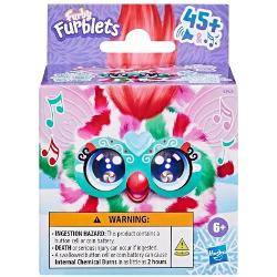 Furby Furblets Pep&8209;Mint este o juc&259;rie interactiv&259; mini de la Hasbro cu un design festiv ce aminte&537;te de o bomboan&259; de ment&259; Potrivit&259; pentru copii de la 6 ani &icirc;n sus este ideal&259; ca mic cadou sau breloc de s&259;rb&259;tori&55358;&56824; Caracteristici principale&55357;&56586; Red&259; peste 45 de sunete melodii &537;i fraze &icirc;n limba Furbish&55356;&57270; 3 moduri de activareAp&259;sarea 