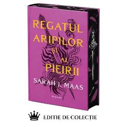 Descoper&259; al treilea volum al seriei-fenomen ACOTAR de Sarah J Maas&nbsp;&Icirc;ntoars&259; &icirc;n Regatul Prim&259;verii Feyre p&259;&537;e&537;te din nou printre cei care au tr&259;dat-o ascunz&acirc;ndu-&537;i adev&259;rata putere &537;i juc&acirc;nd un joc periculos al minciunilor&nbsp;Dar r&259;zboiul se apropie &Icirc;n timp ce &icirc;ncearc&259; s&259;-i protejeze pe cei dragi Feyre este prins&259; &icirc;ntre alian&539;e 