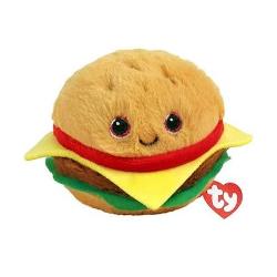 Jucarie de plus TY Beanie Bouncers - BUNS hamburger 10 cm TY83125