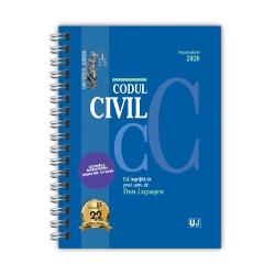 Lucrarea Codul civil Septembrie 2026 editie spiralata ULTIMELE MODIFICARI LEGEA NR 572026 este ingrijita de prof univ dr Dan Lupascu si tiparita pe hartie alba de calitate superioaraSub articolele Codului se regasesc acolo unde este cazul dispozitii de aplicare; decizii ale Curtii Constitutionale; recursuri in interesul legii; hotarari prealabile; NUMEROASE DISPOZITII CONEXE si referinte legislative deosebit de utileIndexul plasat la finalul Codului 