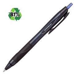 Rollerball Jetstream - Disponibil &icirc;n 3 culori &537;i este realizat 81 din materiale reciclateUni JETSTREAM este un rollerball hibrid de nou&259; genera&539;ie care ofer&259; un confort unic Datorit&259; tehnologiei JETSTREAM scrierea este rapid&259; &537;i u&537;oar&259; iar cerneala se usuc&259; instantaneu Este ideal pentru cei care caut&259; at&acirc;t eficien&539;&259; c&acirc;t &537;i confort Cu produsele din gama JETSTREAM po&539;i scrie intens 