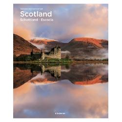 The name of Scotland seems to originate from the latin word Scoti which was the word used by the Romans to describe some of the Gaelic peoples found in the British Isles around 1600 years ago The country extends northwards from the rolling hills of its Borders region in the south where it meets England through the more heavily populated urban areas found in the Central Lowlands strip then out into the lonely towering peaks and sweeping glens of the Highlands Beyond these moving 