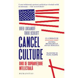 Traducere &537;i note de Ioana ZamfirPrefa&539;&259; de Jonathan Haidt&nbsp;O glum&259; ne&icirc;n&539;eleas&259; o idee nonconformist&259; sau o simpl&259; opinie exprimat&259; &icirc;n spa&539;iul public &icirc;&539;i pot distruge ast&259;zi instantaneu cariera reputa&539;ia &537;i via&539;a social&259; Fenomenul cunoscut sub numele de cultura anul&259;rii a dep&259;&537;it grani&539;ele mediului academic &537;i ale re&539;elelor de 