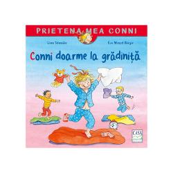 Va fi o adev&259;rat&259; aventur&259; Copiii din grupa Aricilor vor r&259;m&acirc;nes&259; doarm&259; peste noapte la gr&259;dini&539;&259; Lui Conni i-ar pl&259;cea s&259;-lia cu ea pe motanul Miau Dar unde vor dormi &536;i mai alescine va dormi l&acirc;ng&259; cine