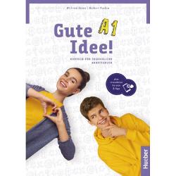Gute Idee A1 Deutsch f&uuml;r Jugendliche  Arbeitsbuch plus interaktive VersionArbeitsbuch inklusive interaktiver Version mit integrierten Audiodateien und interaktiven &Uuml;bungenVollband A1Das Arbeitsbuch dient zum selbstst&auml;ndigen &Uuml;ben und Vertiefen des Lernstoffs aus dem KursbuchIn jeder Lektion finden sich &Uuml;bungen zur Textarbeit zu Grammatik und Wortschatz zur Aussprache und zur Kommunikation Verweise stellen die Bez&uuml;ge zu den 